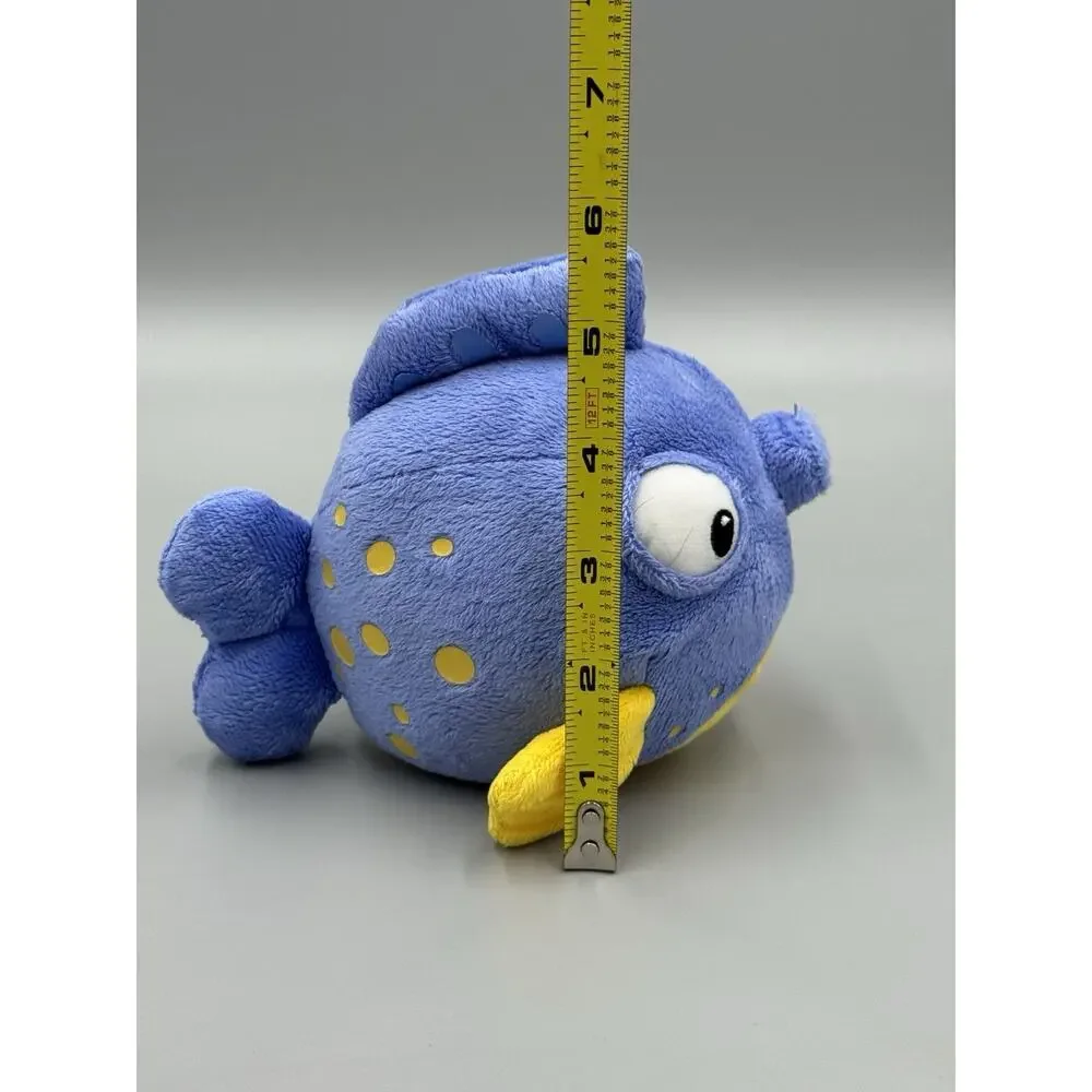 Disney Doc McStuffins Squeakers Fish Plush Miniature 5 Inch Stuffed Animal